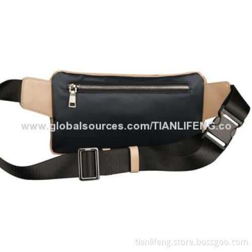 Fashionable Men's Leisure Nylon Single Waist Bag
